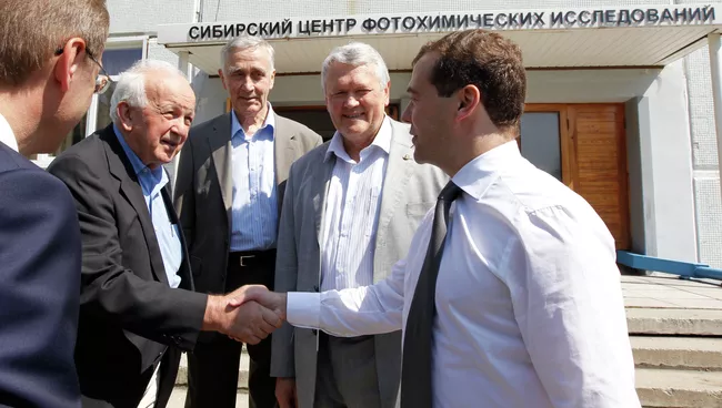 Рабочая поездка Д.Медведева по Сибири. Третий день