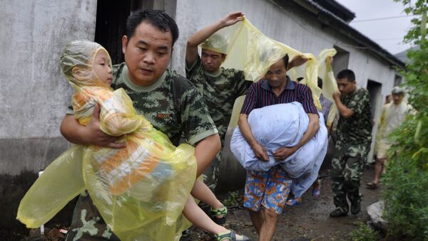 Почти два миллиона человек эвакуированы из-за тайфуна на востоке Китае