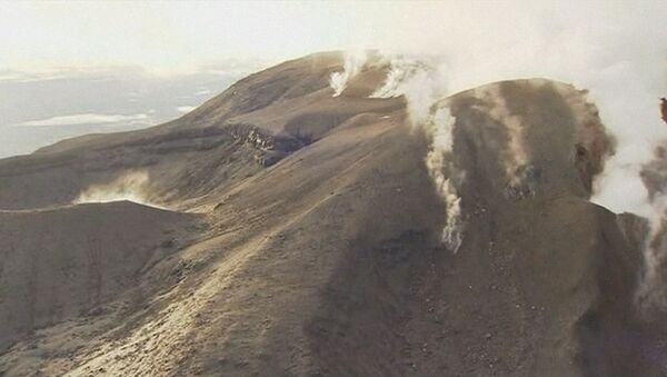 Извержение вулкана, у подножия которого снимали Властелина колец