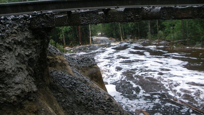 МЧС Карелии ждет новых ЧС из-за резкого подъема уровня воды в реках