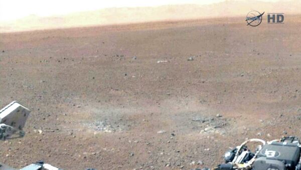 Первые цветные кадры марсианской пустыни от Curiosity