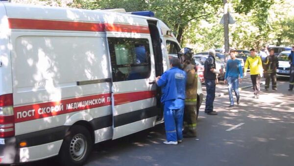 Рабочий пострадал от взрыва у ворот детского сада на востоке Москвы