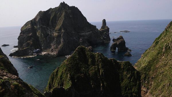Острова Токто в Японском море