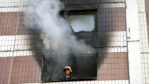 Пять человек спасены при пожаре в квартире в Зеленограде