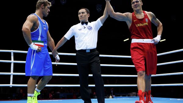 Украинский боксер Усик завоевал золотую медаль Олимпийских игр