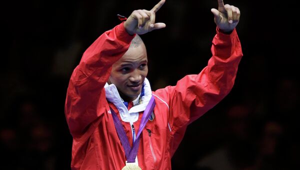 Кубинский боксер Иглесиас Сотолонго стал чемпионом Олимпийских игр