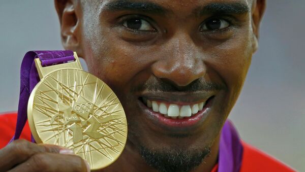 Британец Мо Фара победил на Олимпиаде в Лондоне в беге на 5000 метров