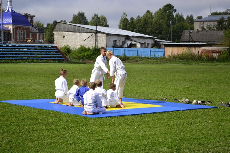 День физкультурника в Белой Холунице 