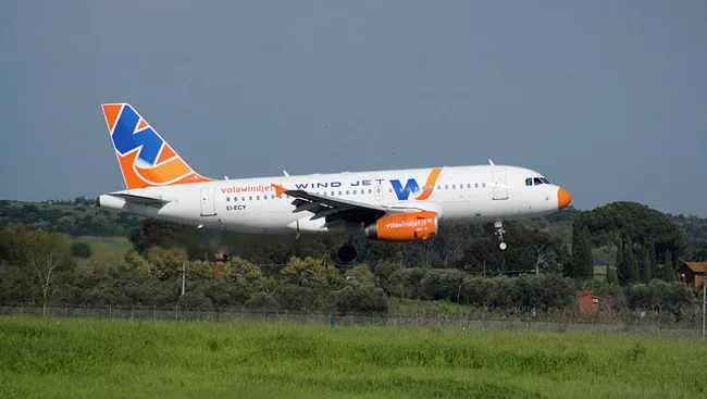 Самолет итальянской авиакомпании Wind Jet. Архив