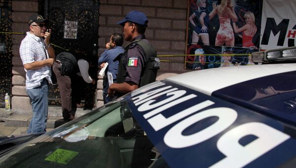 Полицейские в Мексике. Архивное фото