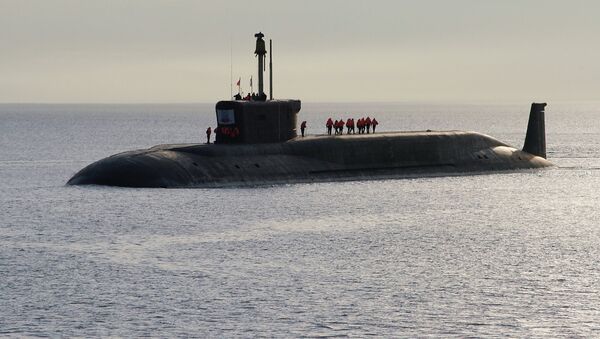 Атомная подводная лодка (АПЛ) Юрий Долгорукий. Архивное фото