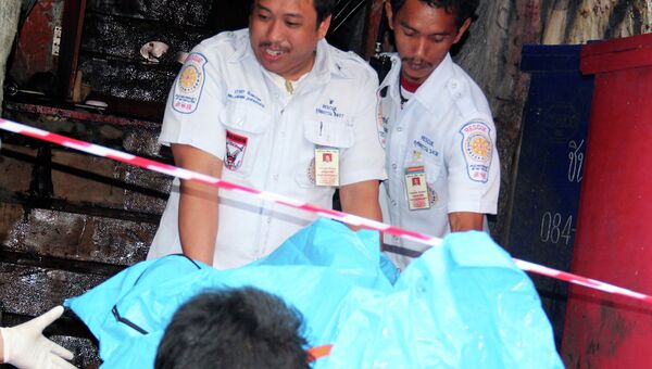 Погибший в результате пожара в ночном клубе Таиланда