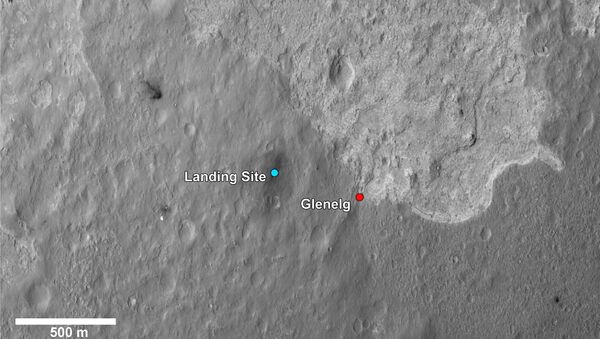 «Перекресток» Гленелг, куда марсоход Curiosity поедет в первую очередь