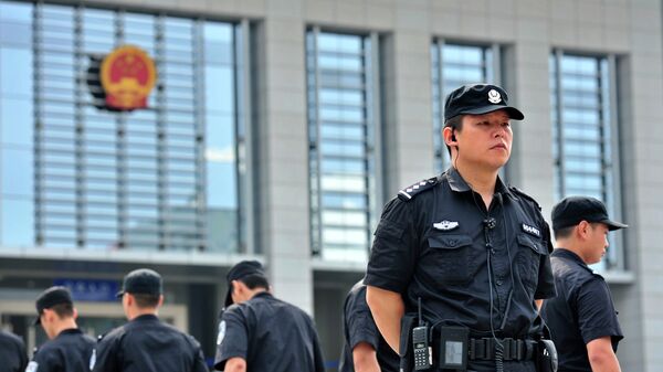 Китайская полиция. Архивное фото