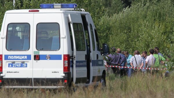 Взорвавшийся автомобиль с останками трех человек, предположительно, готовивших теракт, обнаружен в Татарстане