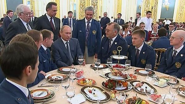 Путин узнал, о чем мечтают паралимпийцы перед Играми в Лондоне
