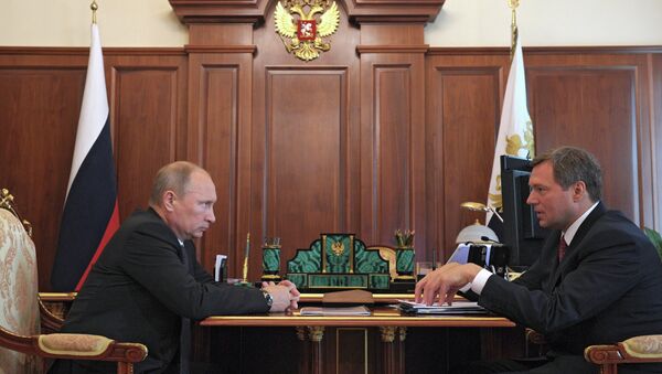 Встреча В.Путина с О.Бударгиным в Кремле