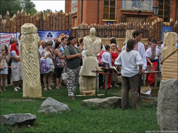 Первый фестиваль народного искусства Запорожский Спас, про