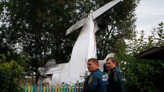 Крушение легкомоторного самолета в Ленинградской области