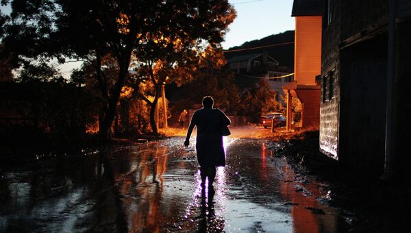 Более 3 тыс человек остаются без света на Кубани из-за наводнения