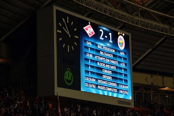 Спартак вырвал победу у турецкого Фенербахче на матче Лиги Чемпионов