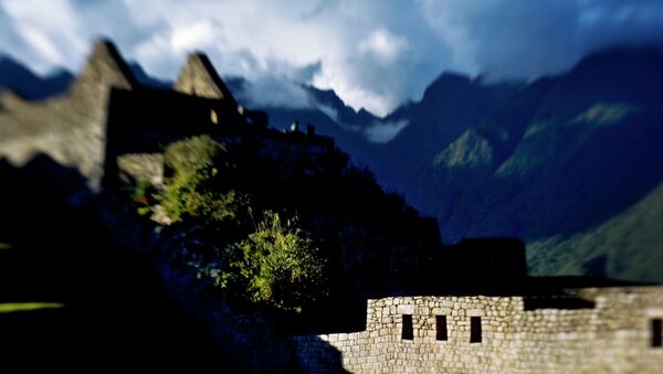 Руины древнего города Мачу-Пикчу