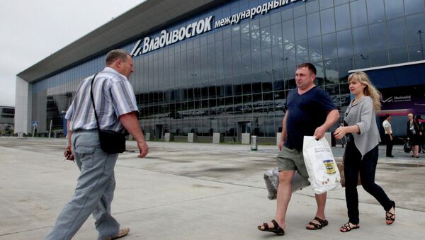 Новый терминал аэропорта Владивостока