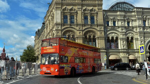 Двухэтажные экскурсионные автобусы сити-туры в Москве