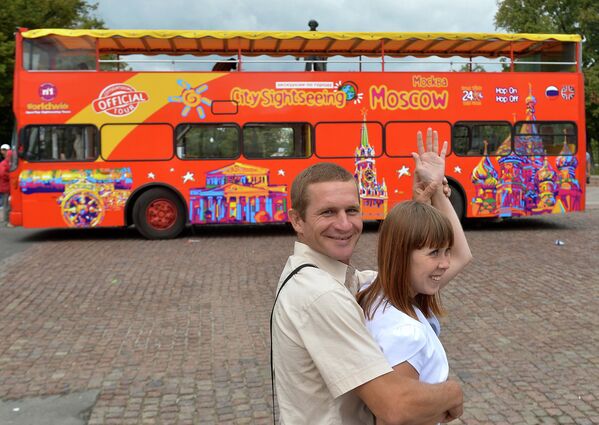 Двухэтажные экскурсионные автобусы сити-туры в Москве
