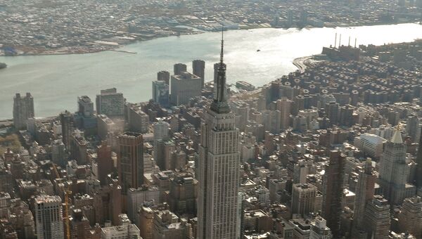 Вид на Empire State Building, архивное фото