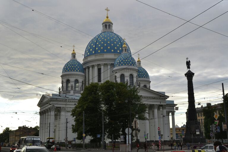 Годовщина пожара на Троицком соборе в Петербурге