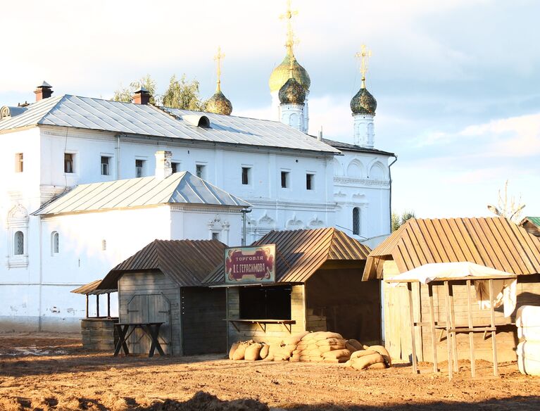 Съемочная площадка нового фильма Никиты Михалкова по мотивам прозы Бунина