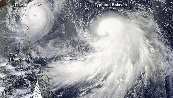 Тайфуны Болавен и Тембин