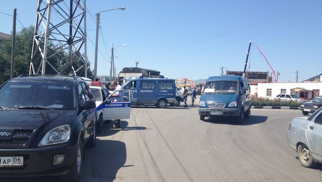 При взрыве в центре Назрани пострадали трое