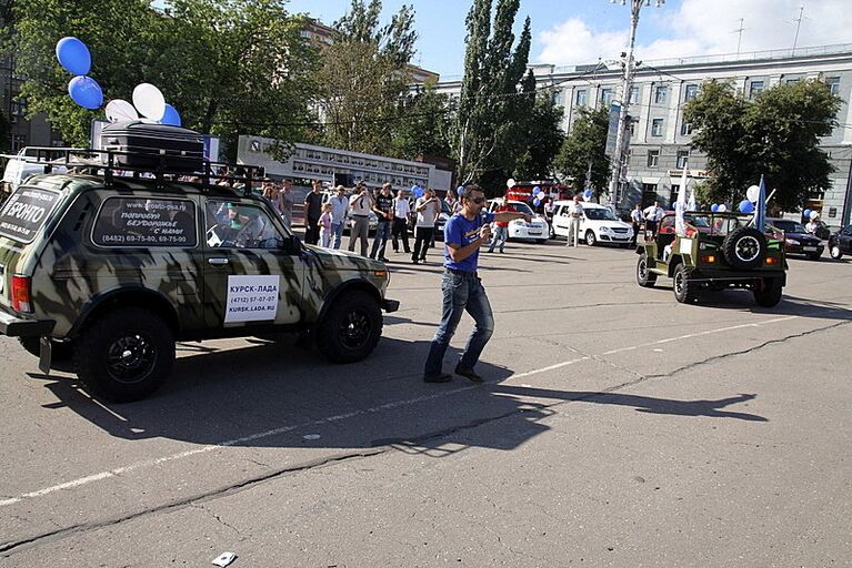 Автопробег Сделано в Тольяти добрался до Курска