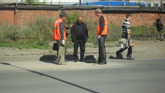 Асфальт в Бердске проверили на прочность