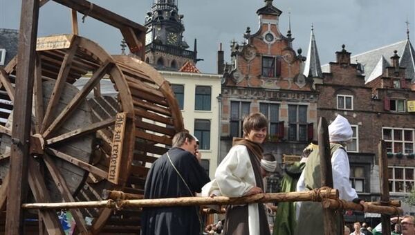 Средневековый рыцарский фестиваль в Нидерландах