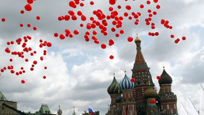 Празднование Дня города в Москве