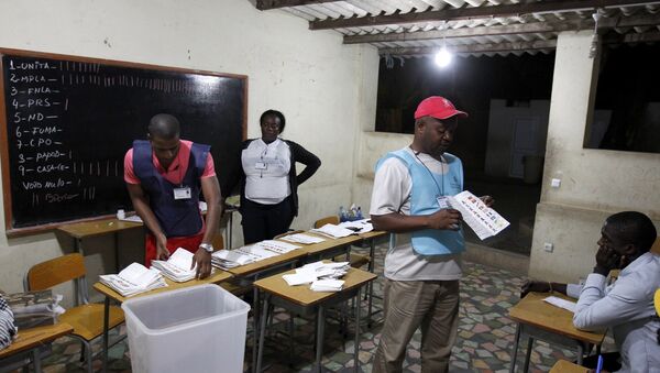 Парламентские выборы в Анголе