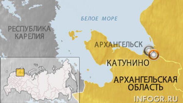 Легкомоторный самолет упал в Архангельской области
