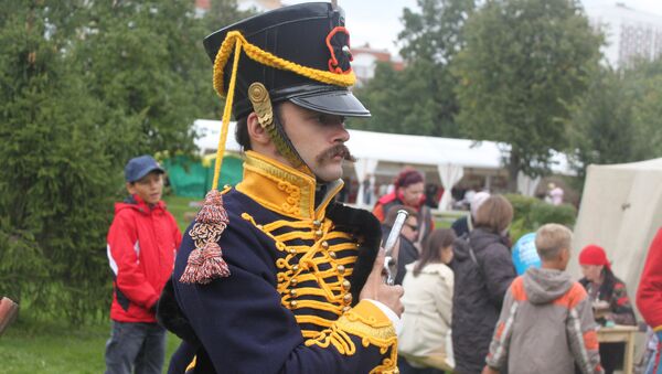 В Воронцовском парке отметили 200-летие Бородинского сражения