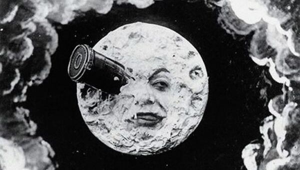 Кадр из фильма Путешествие на Луну, 1902