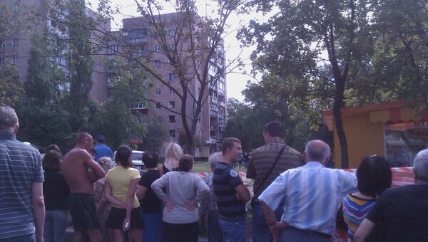 Врыв газа в девятиэтажном доме в Харькове