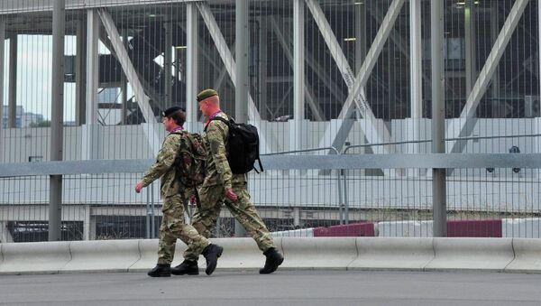 Британские военные на Паралимпийских играх в Лондоне