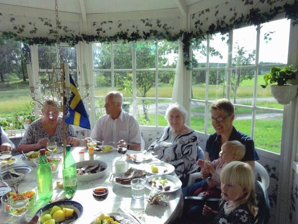 Воспитанники детского дома в гостях у шведской семьи 