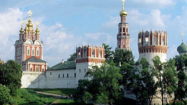 Вид на Новодевичий монастырь. Архивное фото
