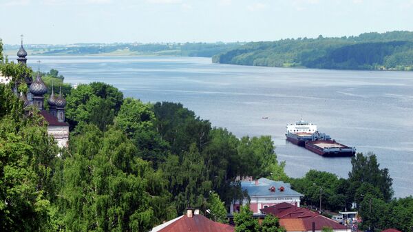 Река Волга, г. Плес. Архивное фото