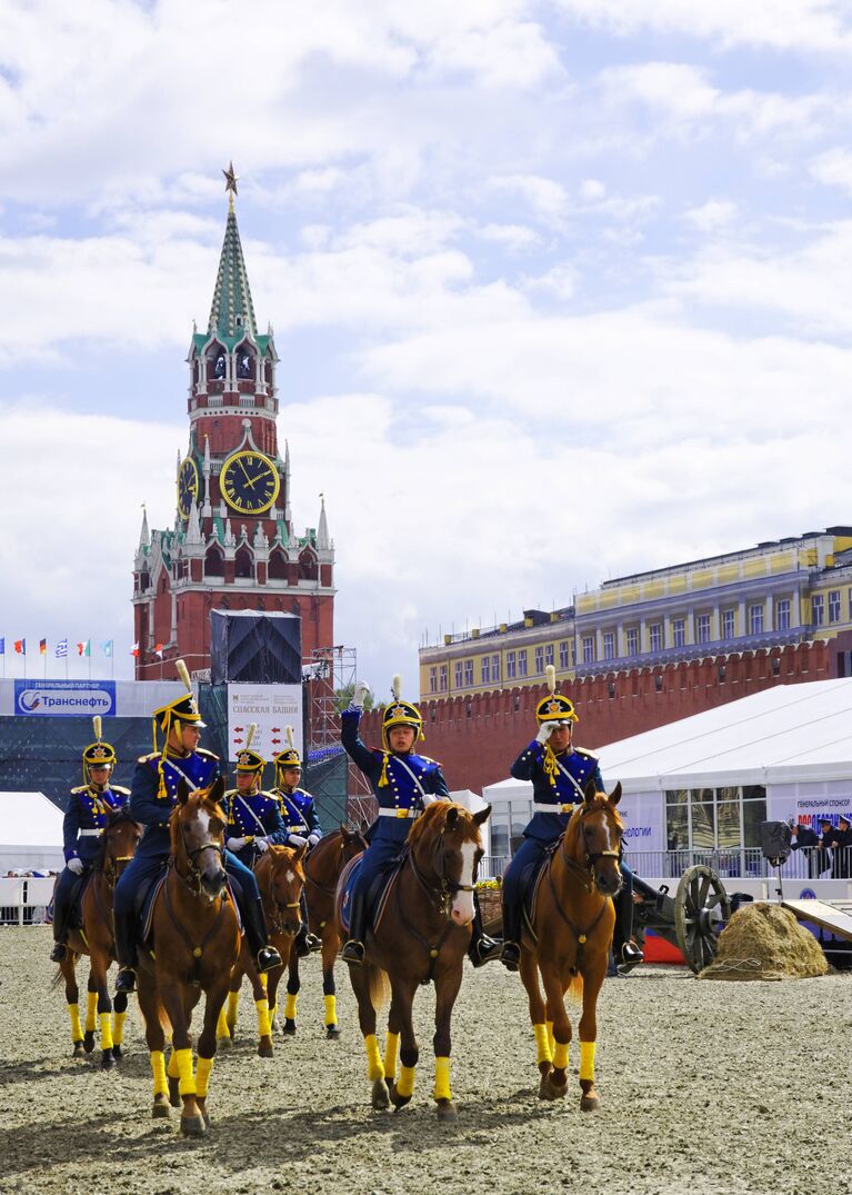 В рамках Московского Международного военно-музыкального фест