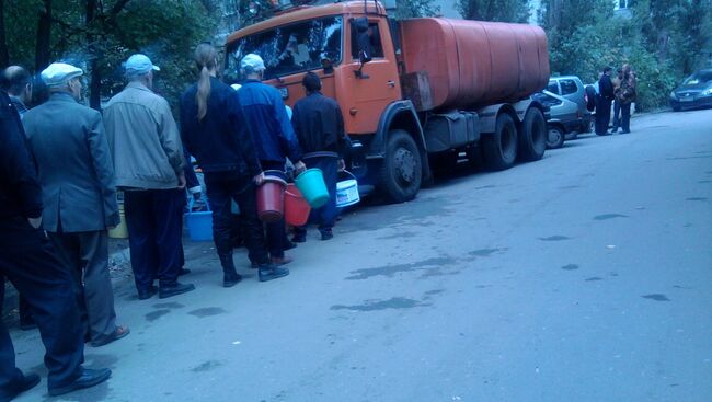 Отключение воды в Воронеже