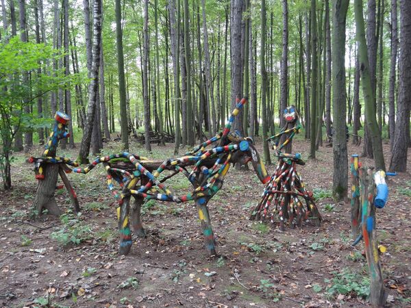 лес скульптура дизайн